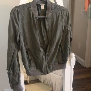 Olive green jacket